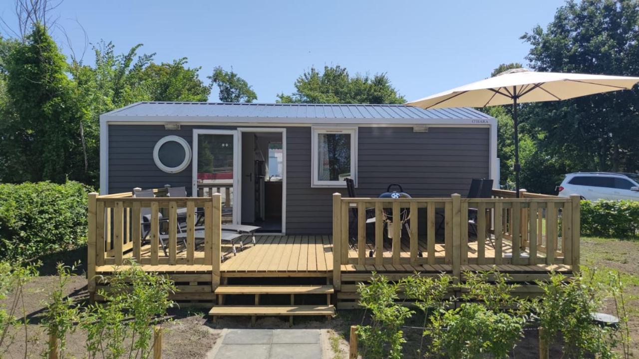 Mobilheim Herz Lauwersoog - Chalet Robbengat Exterior foto